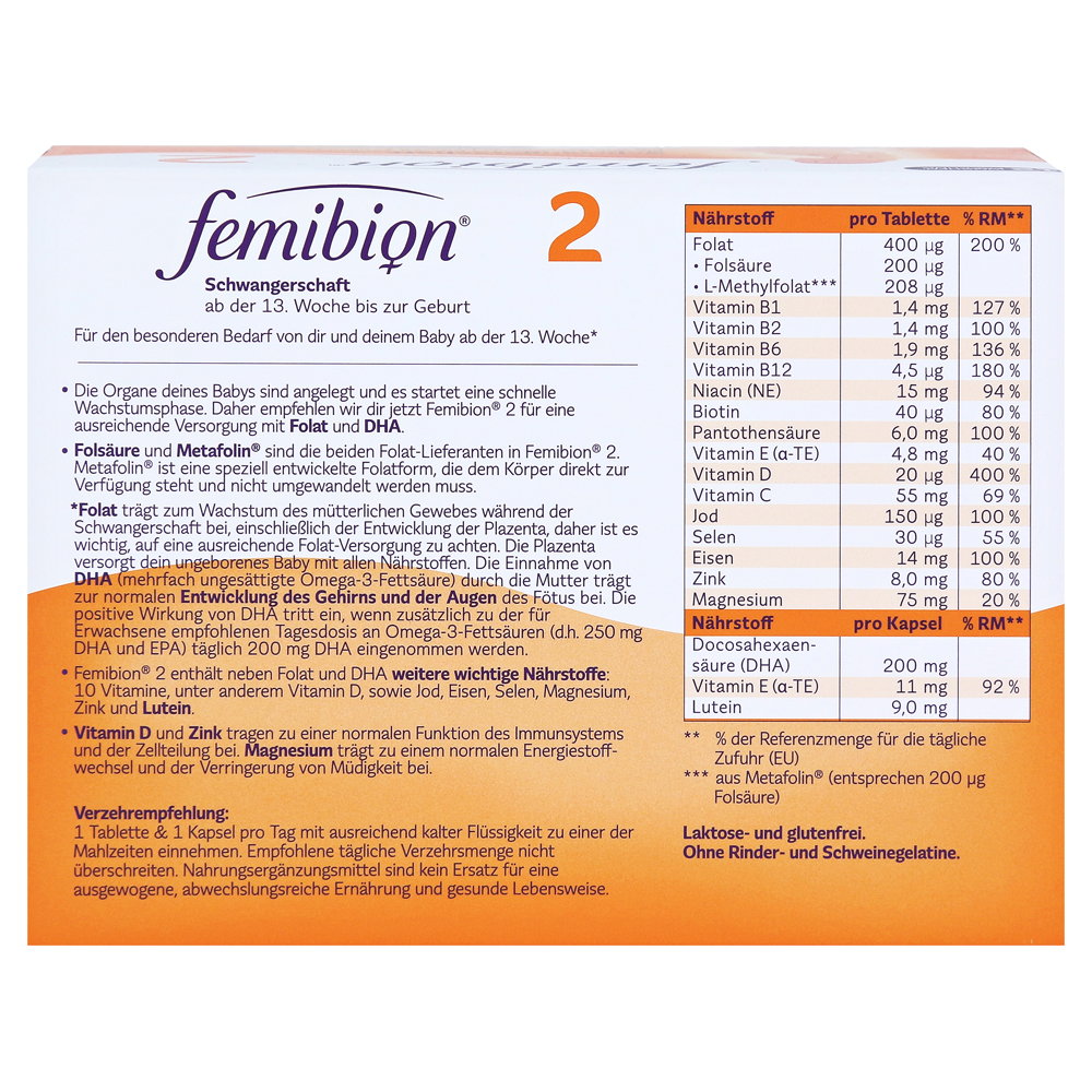 Состав Фемибиона 2 Для Беременных Цена