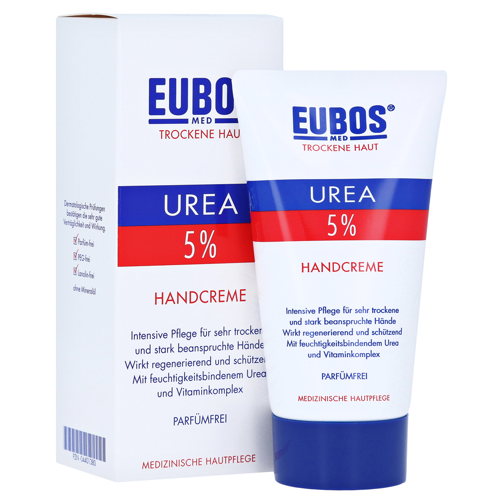 Eubos Trockene Haut Urea 5% Handcreme