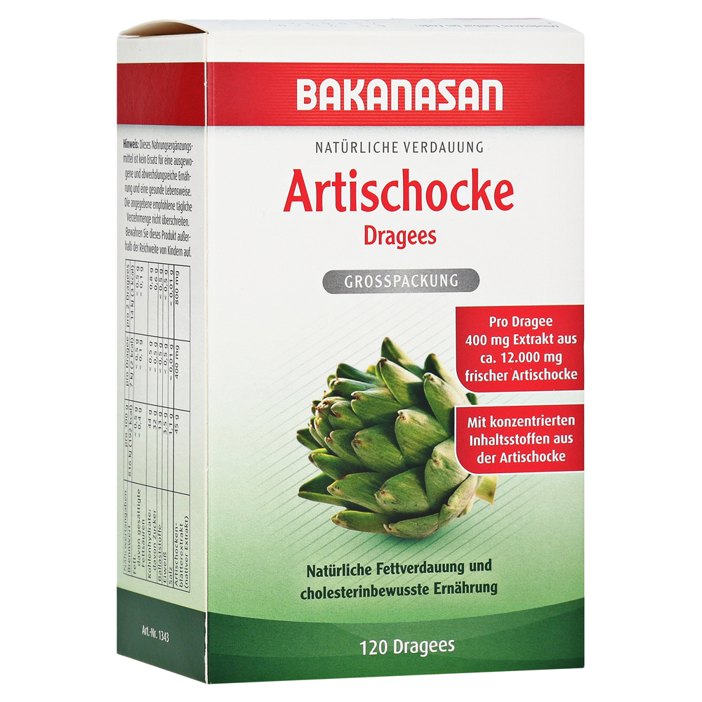 BAKANASAN Artischocke Dragees