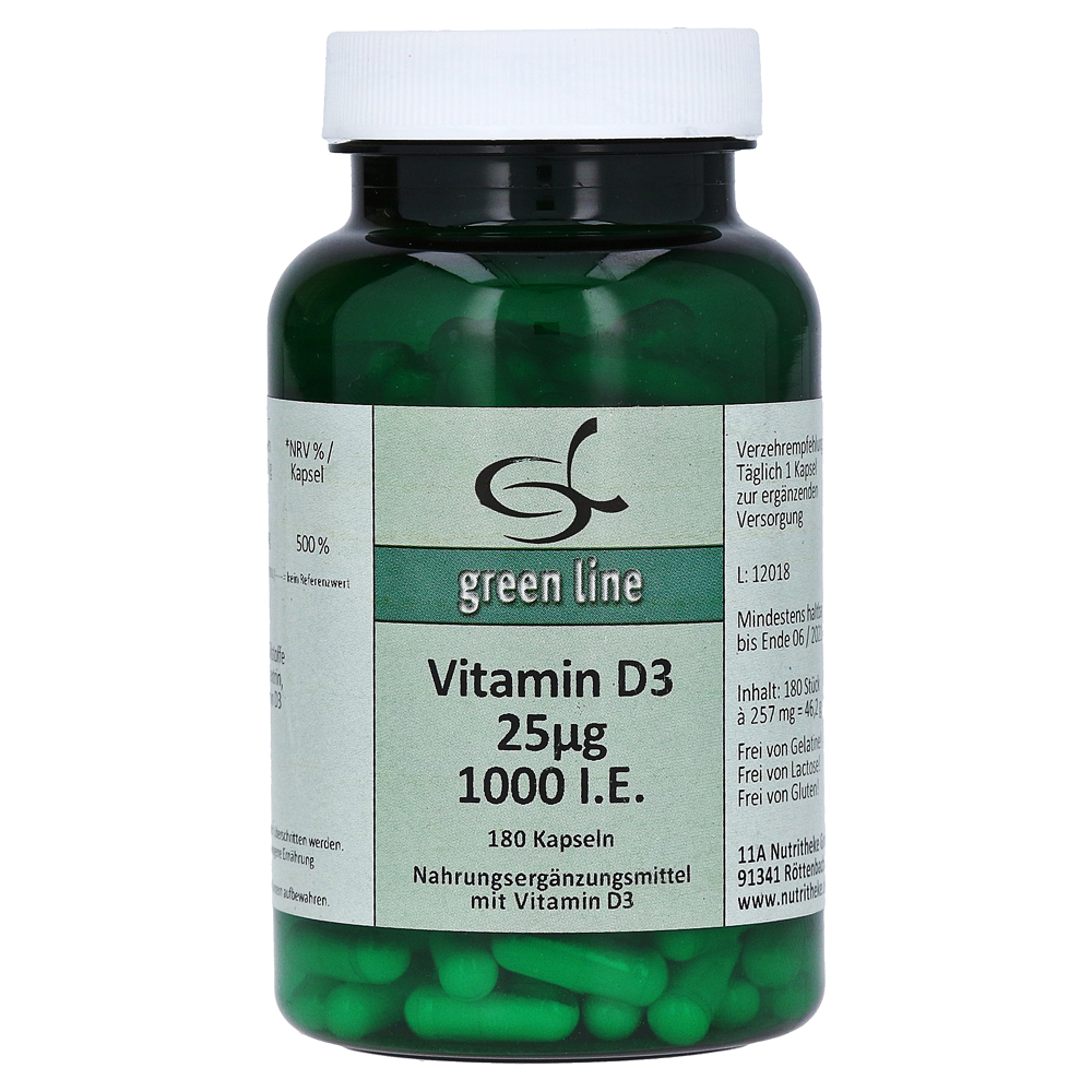 VITAMIN D3 25 µg 1.000 I.E. Kapseln