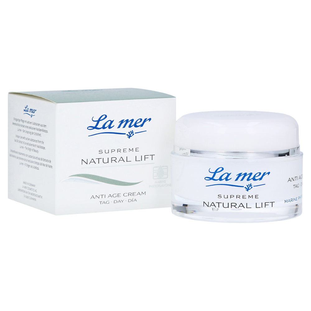 LA MER SUPREME Natural Lift Anti Age Cream Tag