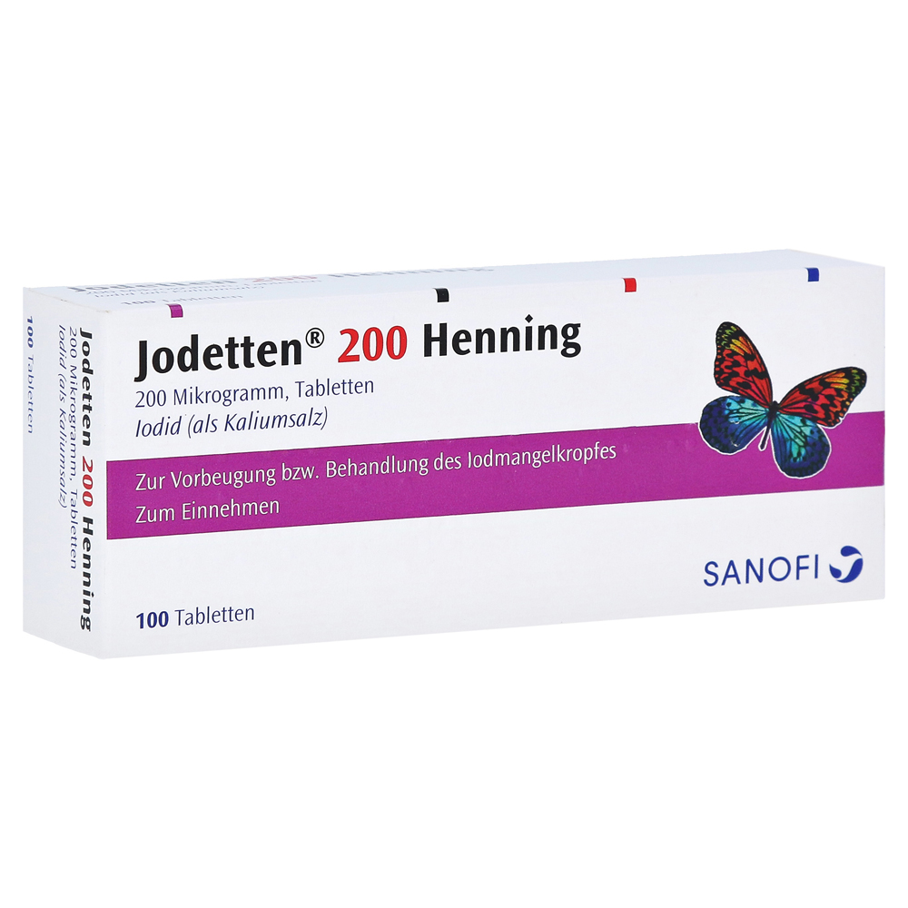Jodetten 200 Henning 200 Mikrogramm