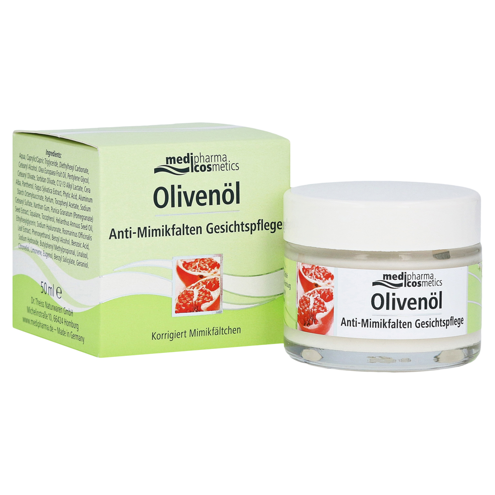 medipharma Olivenöl Anti-Mimikfalten Gesichtspflege