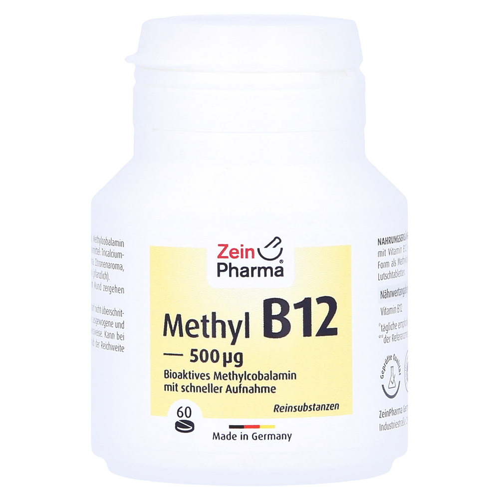 Vitamin B12 500 µg Methylcobalamin Lutschtabletten