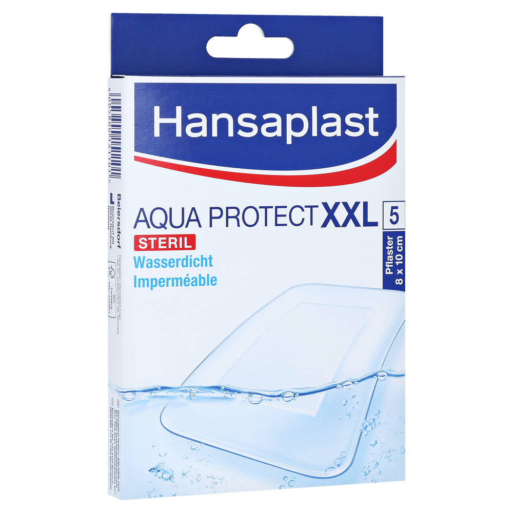 HANSAPLAST Aqua Protect XXL Pflaster 8x10 cm