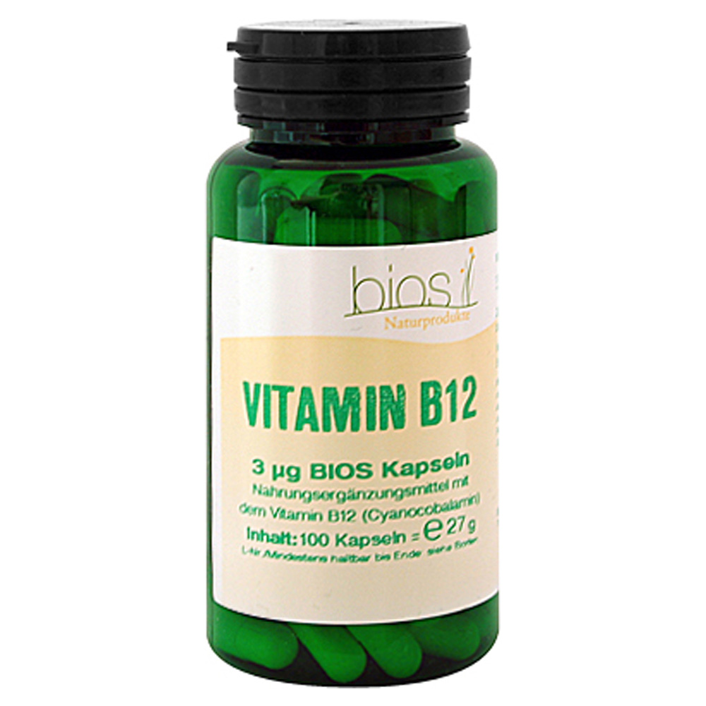 VITAMIN B12 3 µg Bios Kapseln