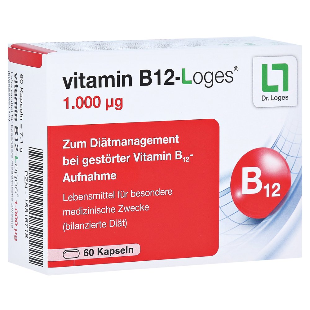 VITAMIN B12-LOGES 1.000 µg Kapseln