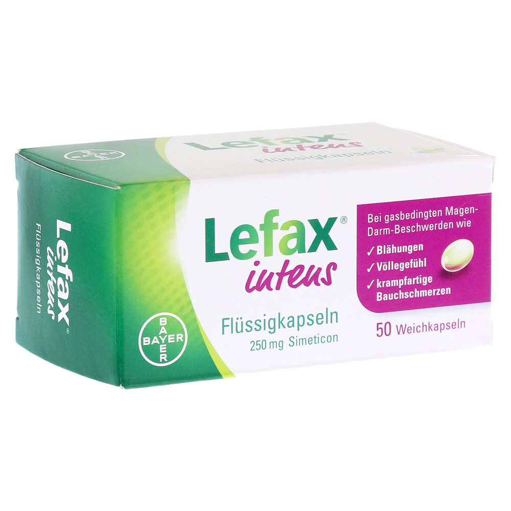 Lefax Intens Flüssigkapseln 250 mg Simeticon