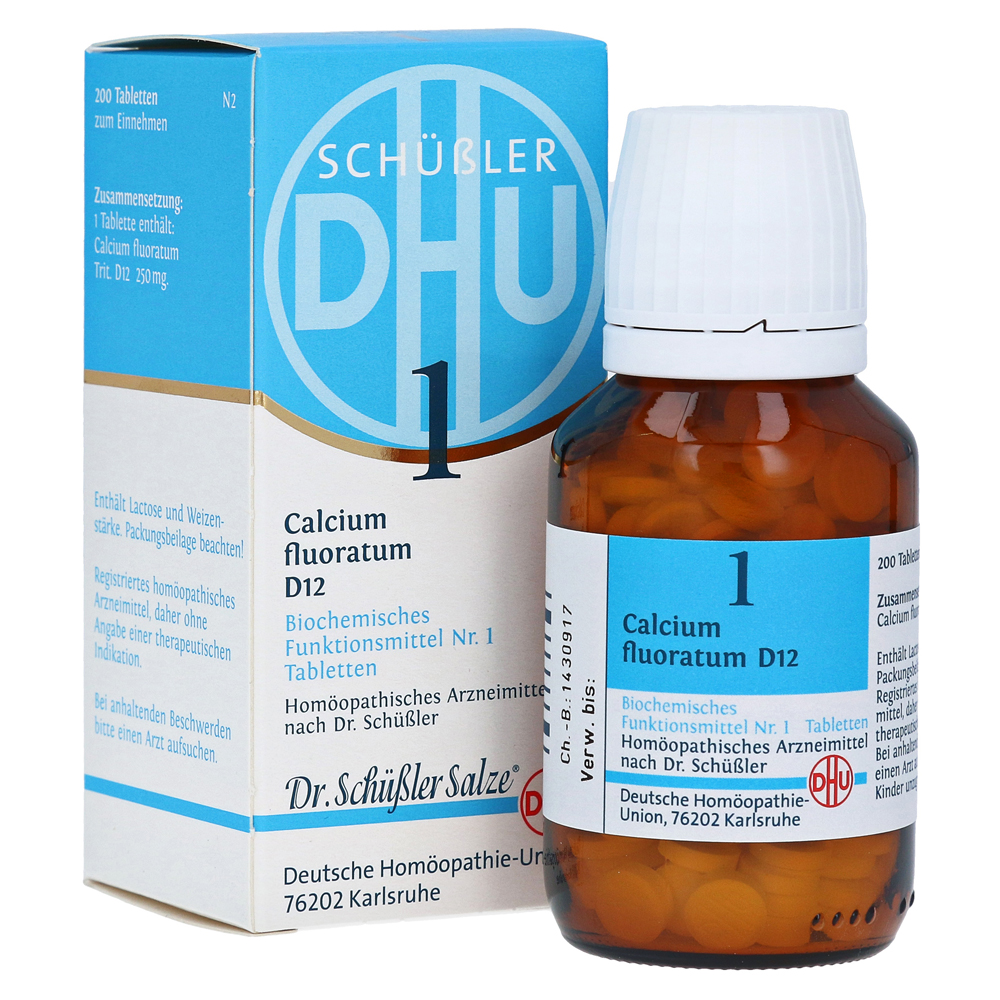 BIOCHEMIE DHU 1 Calcium fluoratum D 12 Tabletten