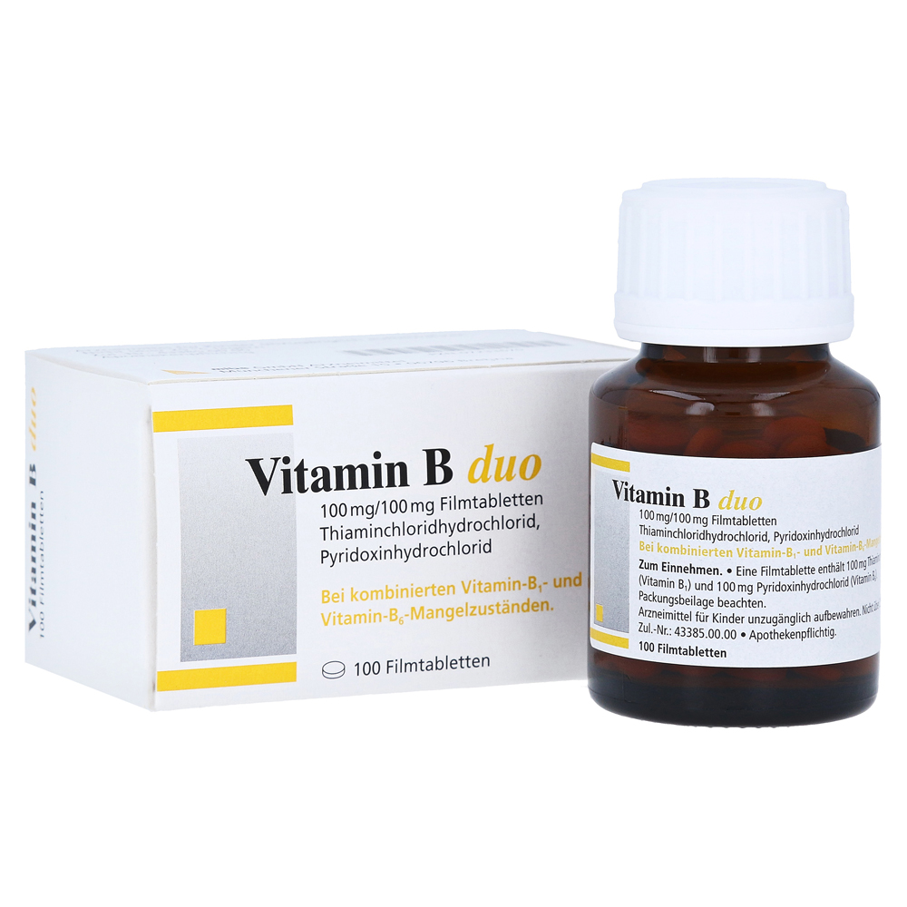 Vitamin B duo 100mg/100mg