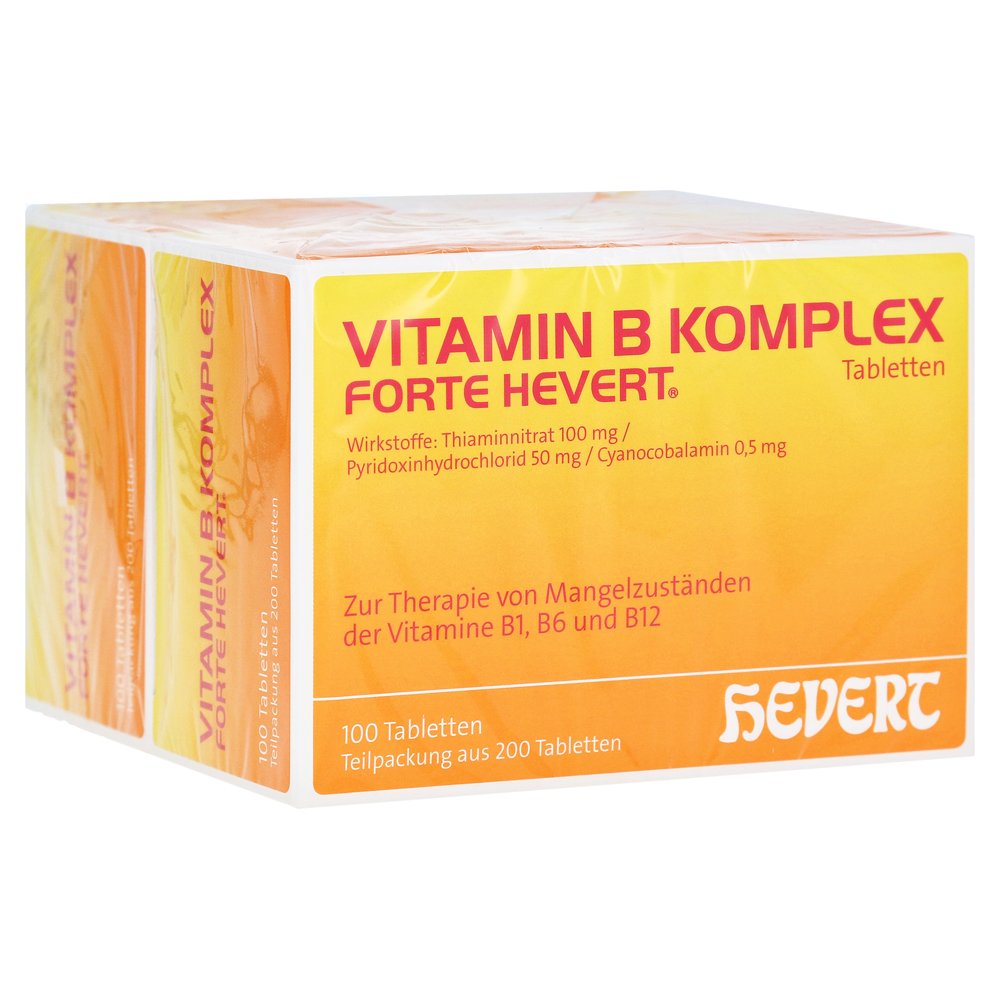 Vitamin B Komplex forte Hevert Tabletten