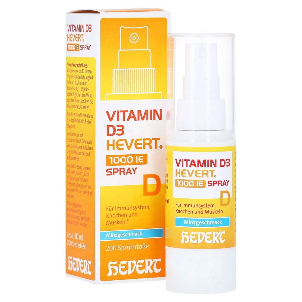 VITAMIN D3 HEVERT 1.000 I.E. Spray