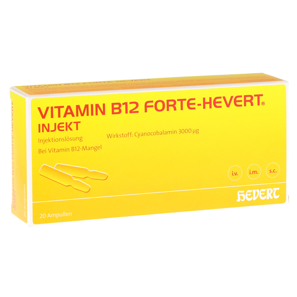 Vitamin B12 Hevert forte Injekt Ampullen