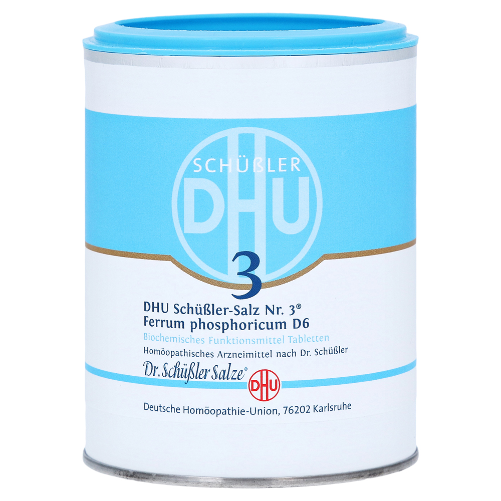 BIOCHEMIE DHU 3 Ferrum phosphoricum D 6 Tabletten