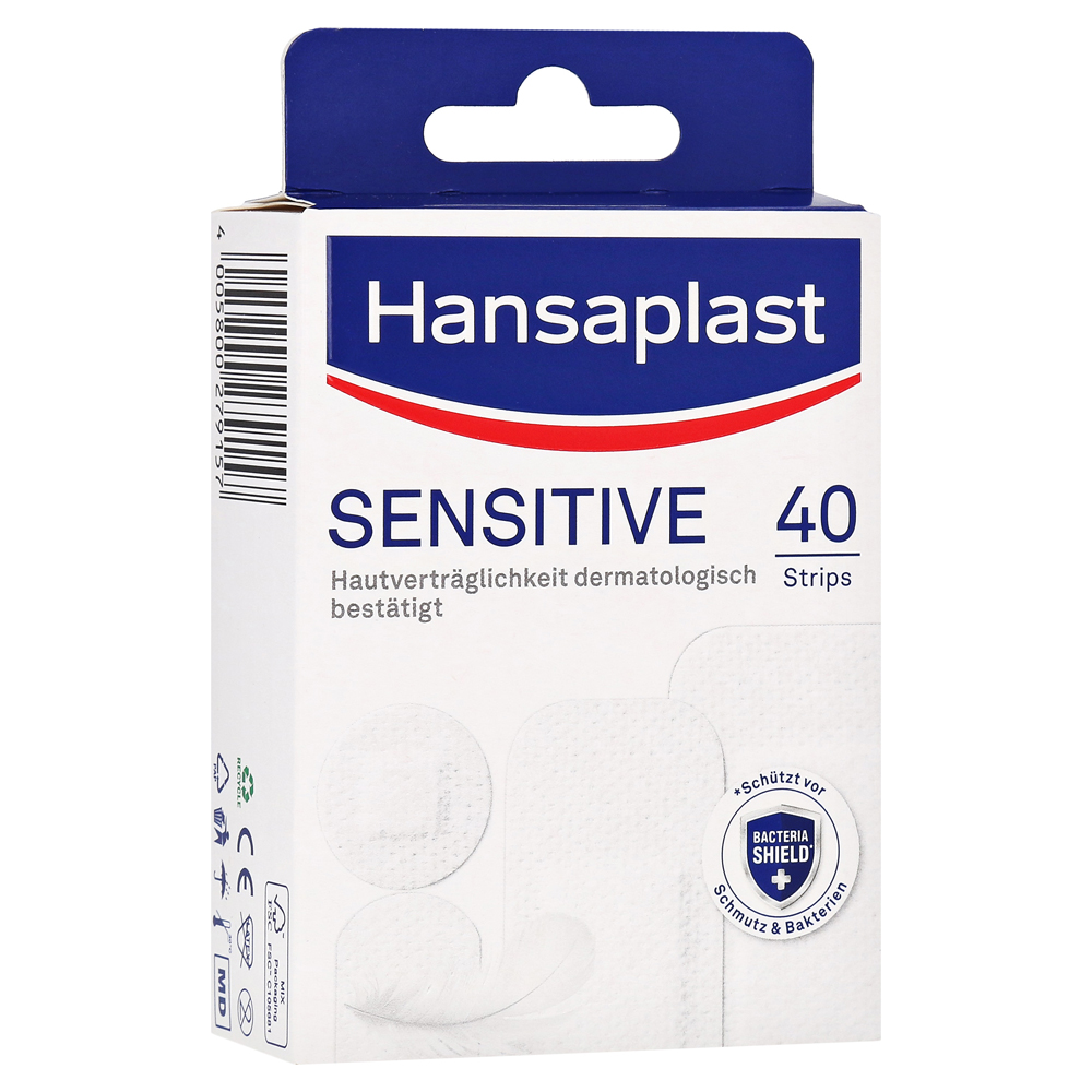 HANSAPLAST Sensitive Pflast.hypoallergen Strips