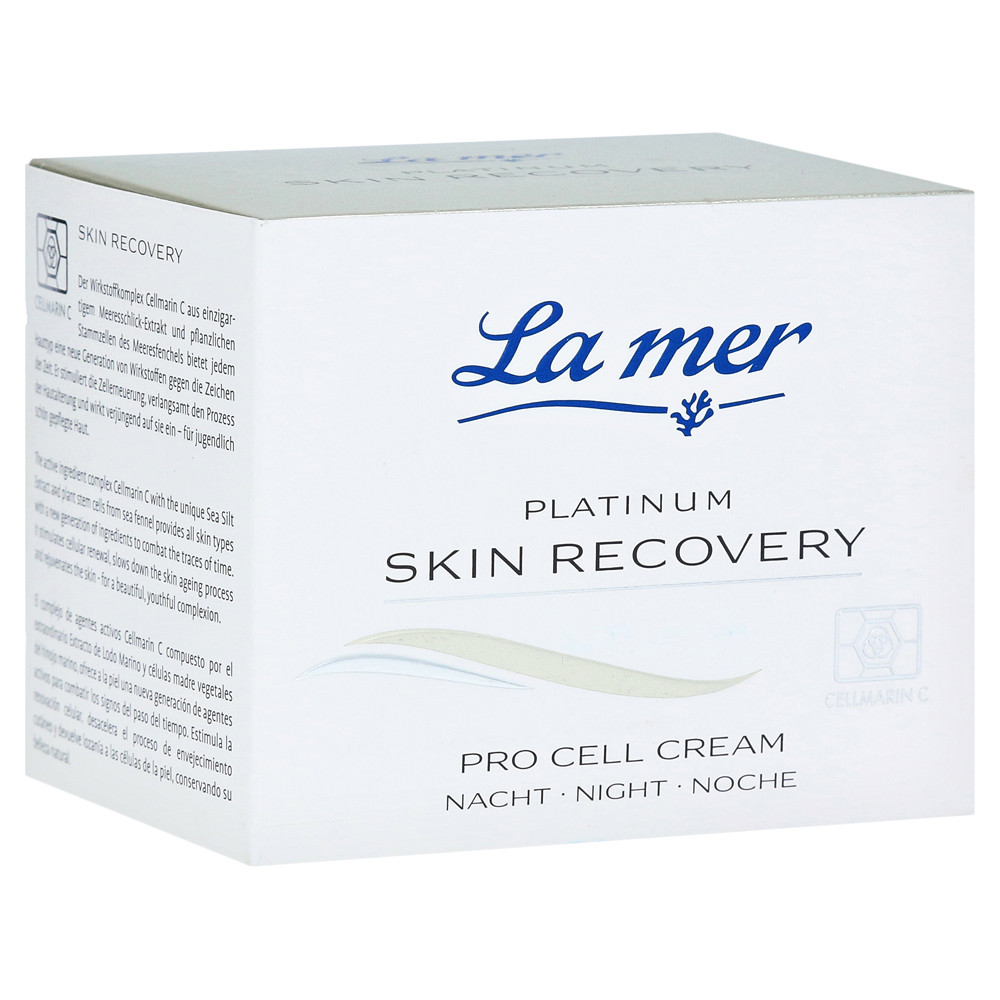 LA MER PLATINUM Skin Recovery Pro Cell Cream Nacht