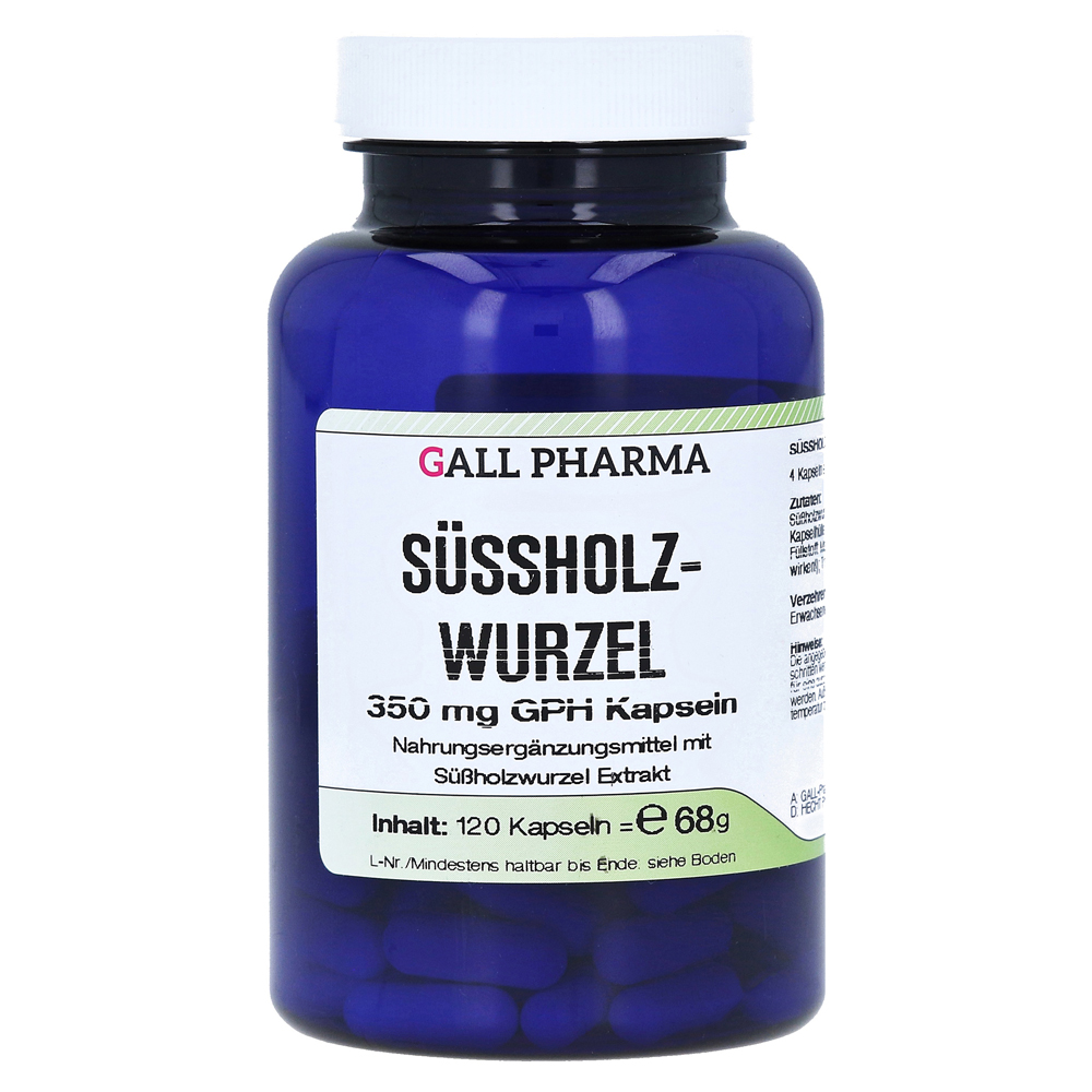 SÜSSHOLZWURZEL 350 mg GPH Kapseln
