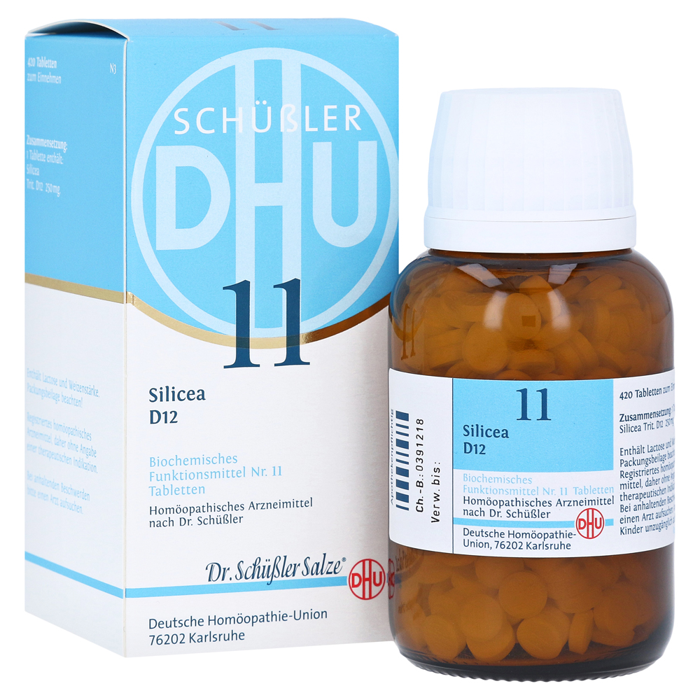 BIOCHEMIE DHU 11 Silicea D 12 Tabletten