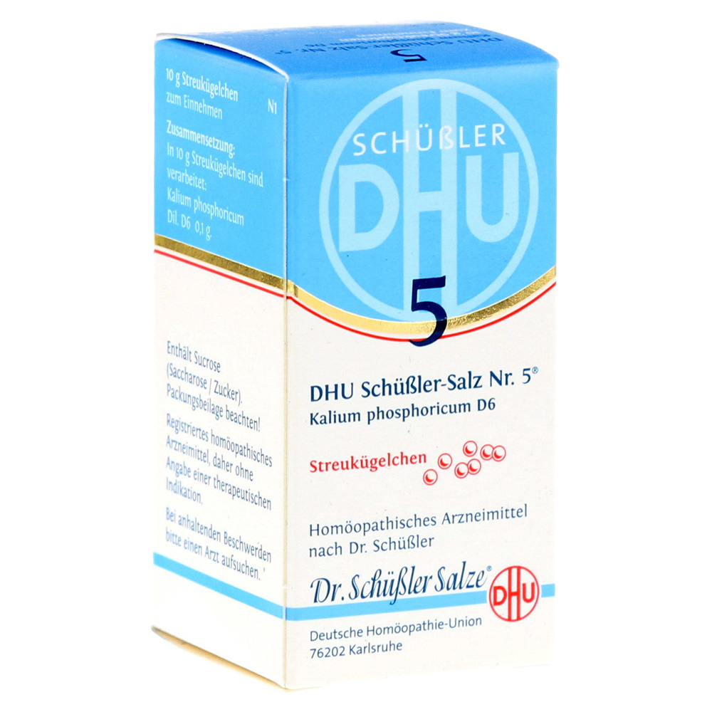 BIOCHEMIE DHU 5 Kalium phosphoricum D 6 Globuli