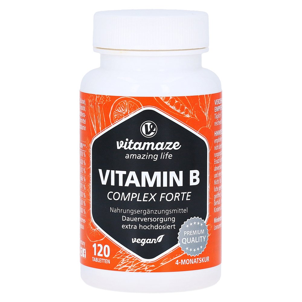 VITAMIN B COMPLEX extra hochdosiert vegan Tabl.
