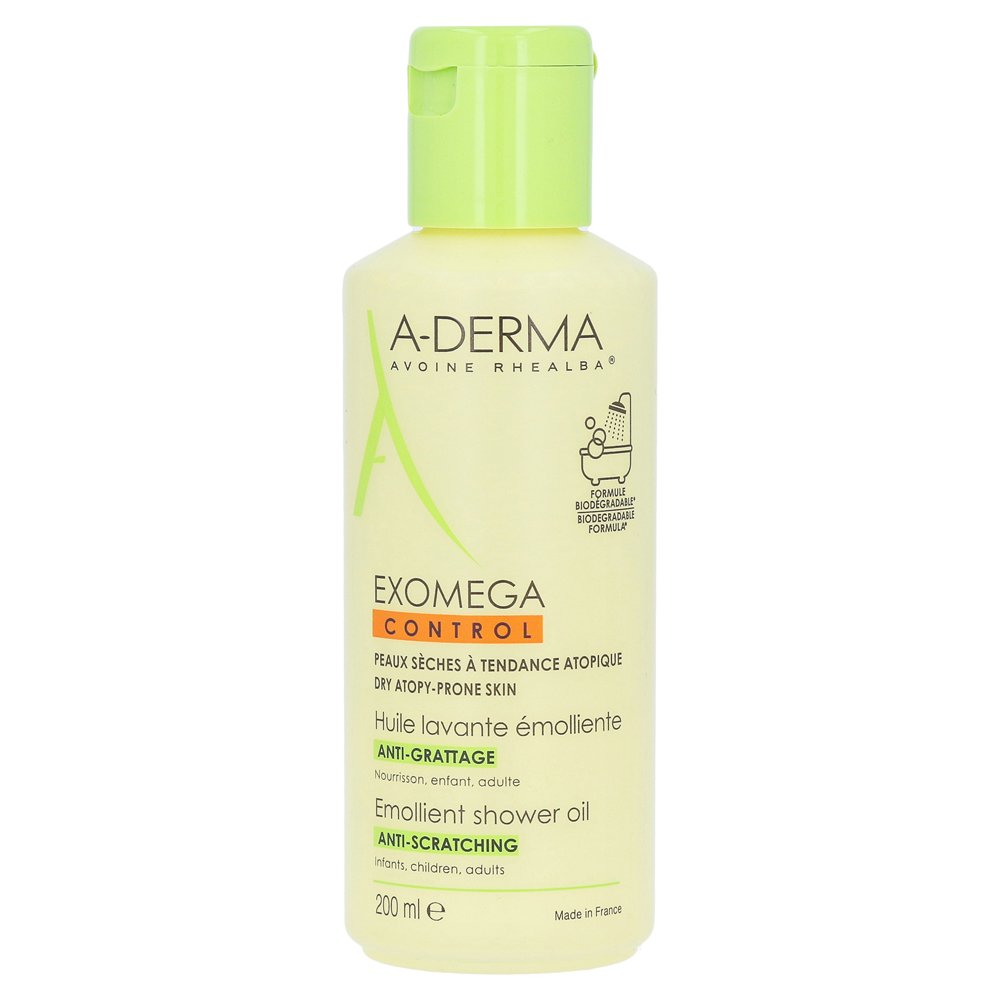 A-DERMA EXOMEGA CONTROL Geschmeidigmachendes Duschöl
