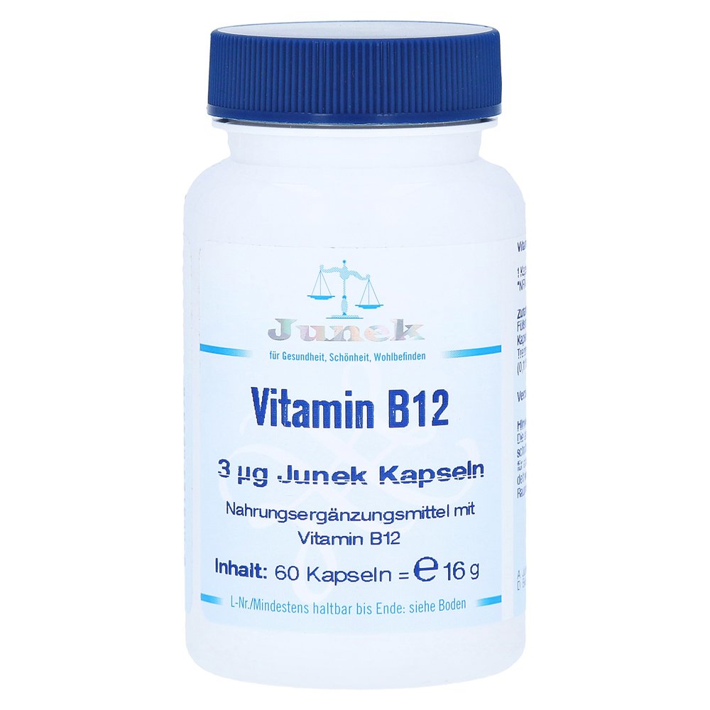 VITAMIN B12 3 µg Junek Kapseln