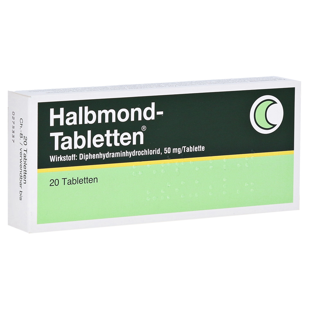 Halbmond-Tabletten 50mg