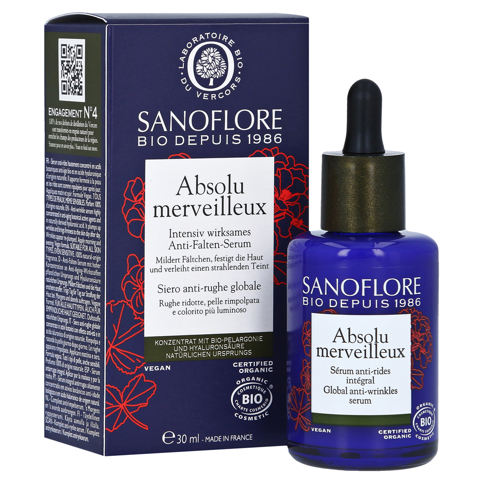 SANOFLORE Merveilleux Anti-Falten-Serum