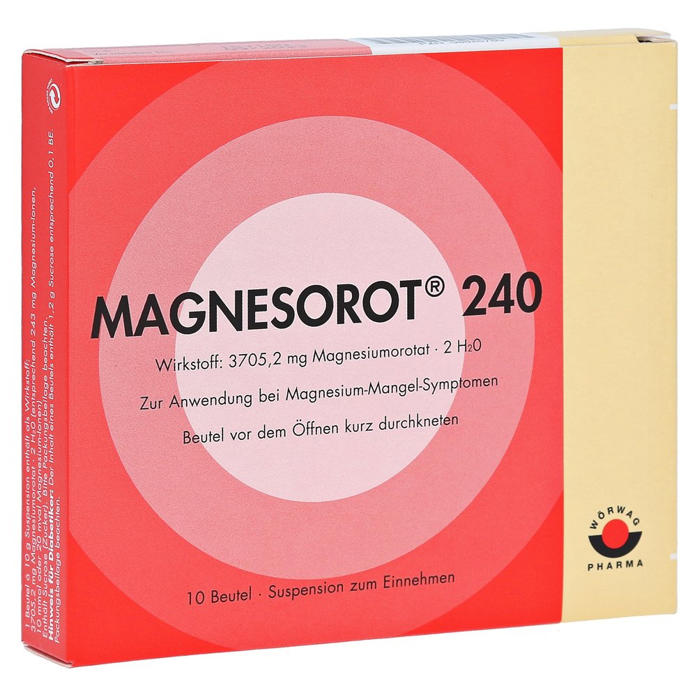 MAGNESOROT 240 Beutel