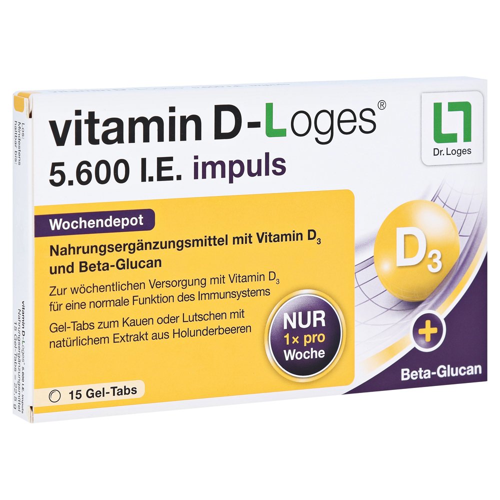 VITAMIN D-LOGES 5.600 I.E. impuls Kautabletten