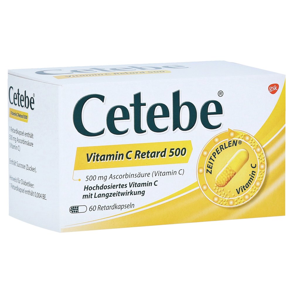 Cetebe Vitamin C Retard 500mg