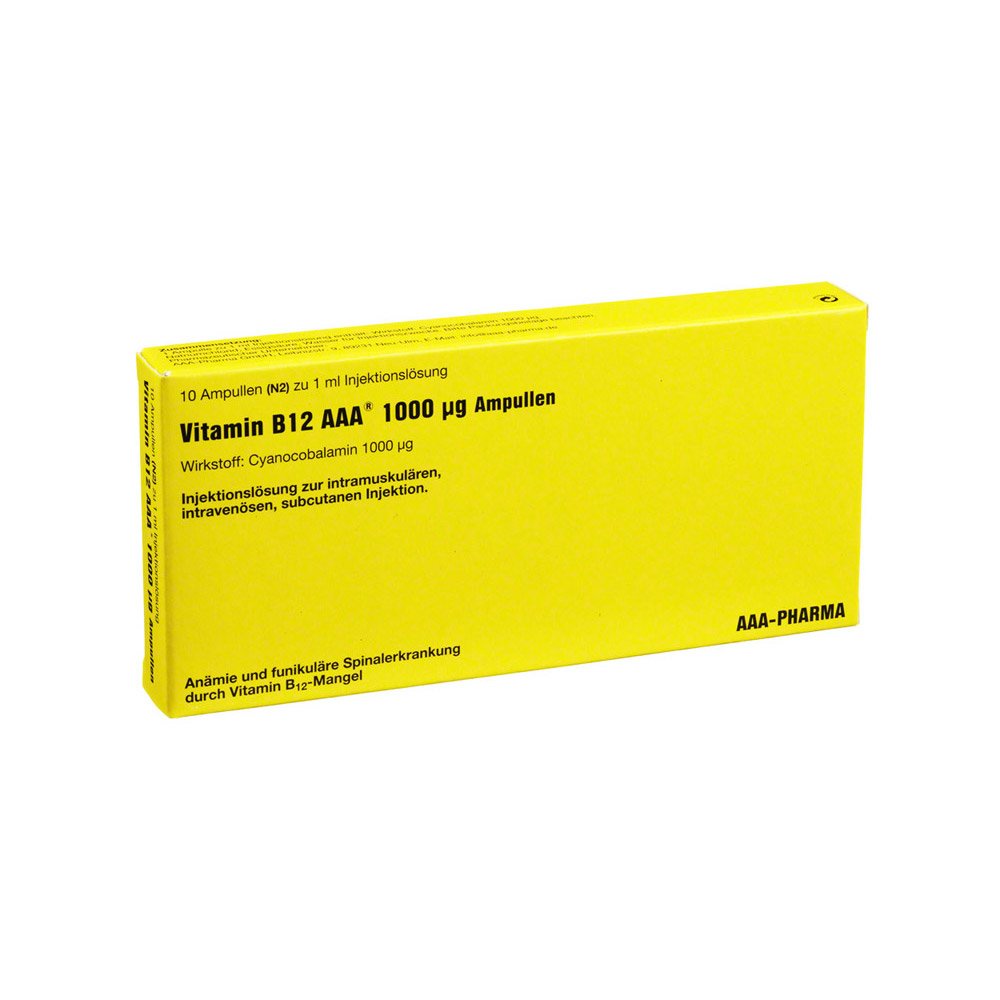 Vitamin B12 AAA 1.000 µg Ampullen