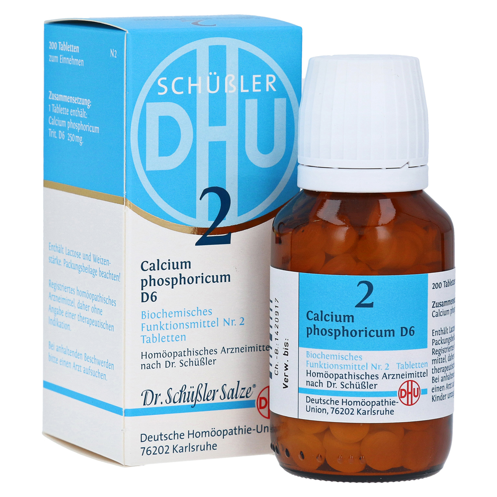 BIOCHEMIE DHU 2 Calcium phosphoricum D 6 Tabletten