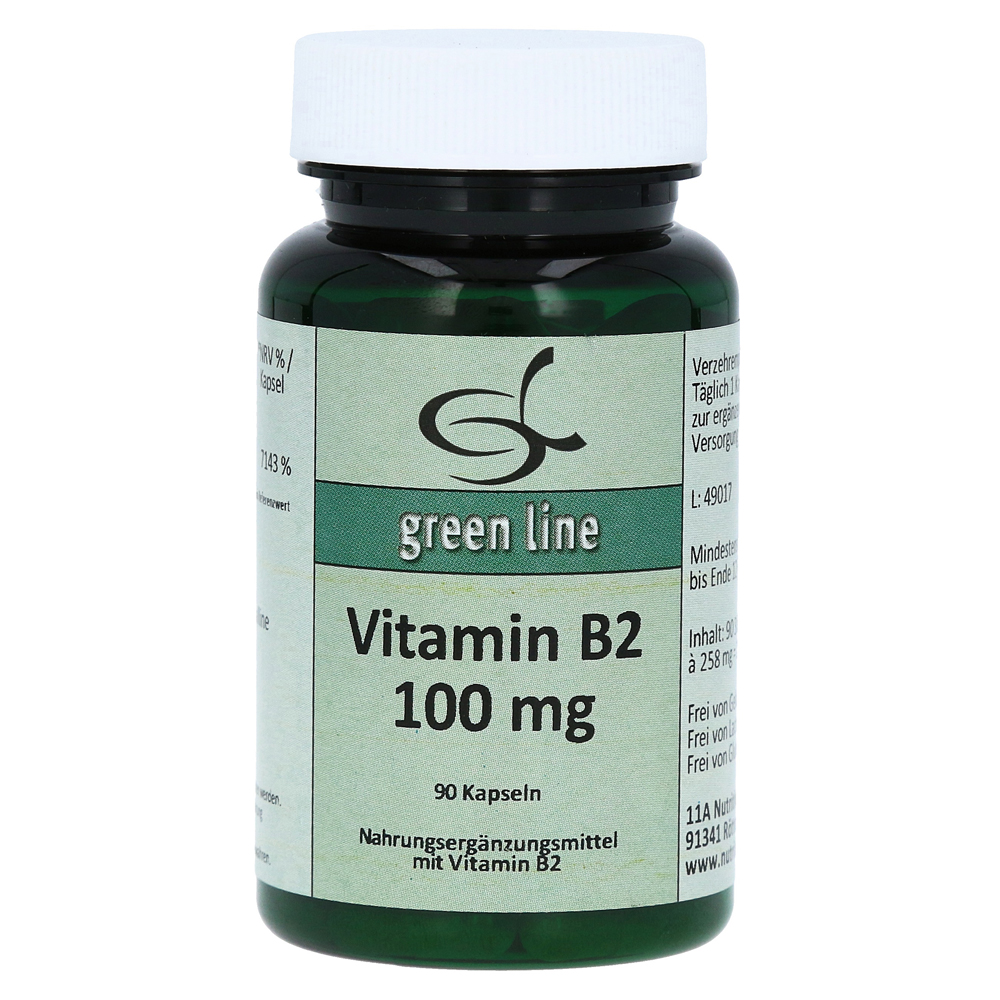 VITAMIN B2 100 mg Kapseln