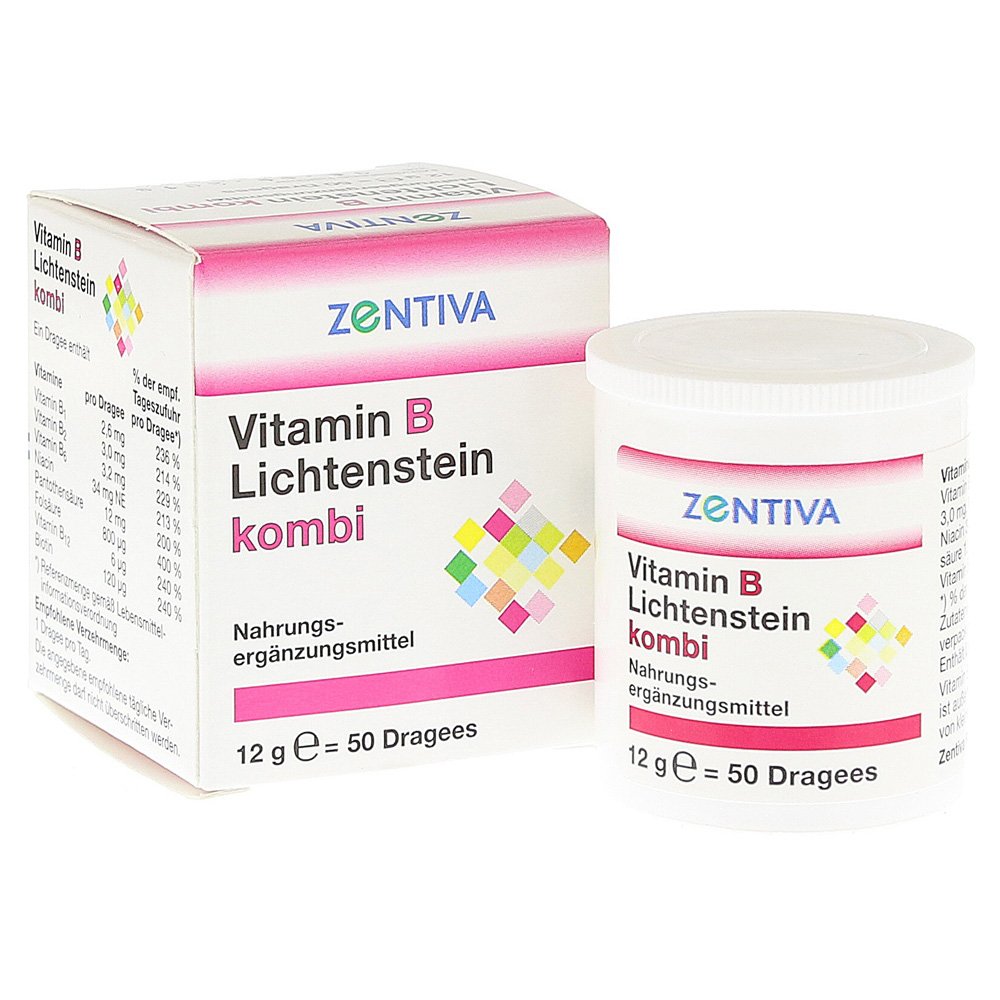VITAMIN B LICHTENSTEIN Kombi Dragees