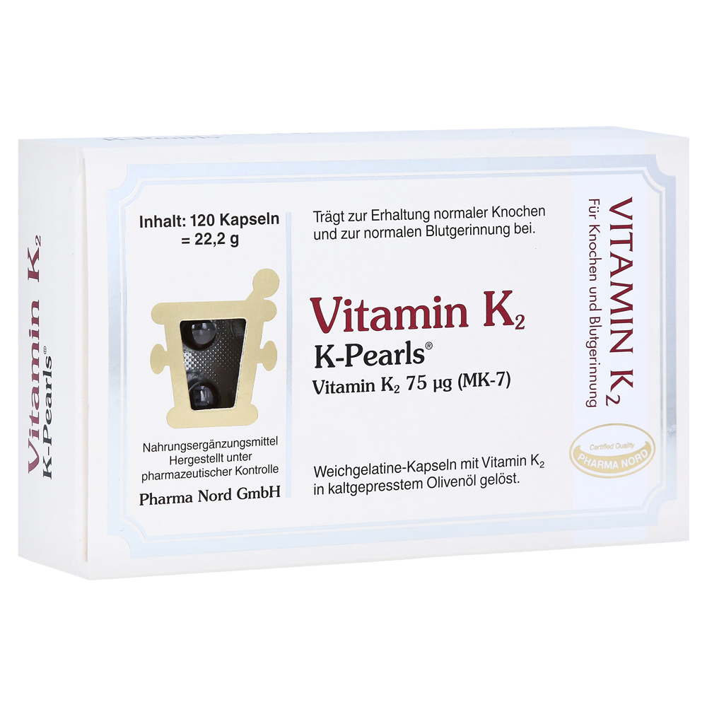 VITAMIN K2 K-PEARLS Weichkapseln