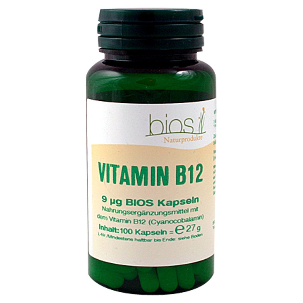 VITAMIN B12 9 µg Bios Kapseln
