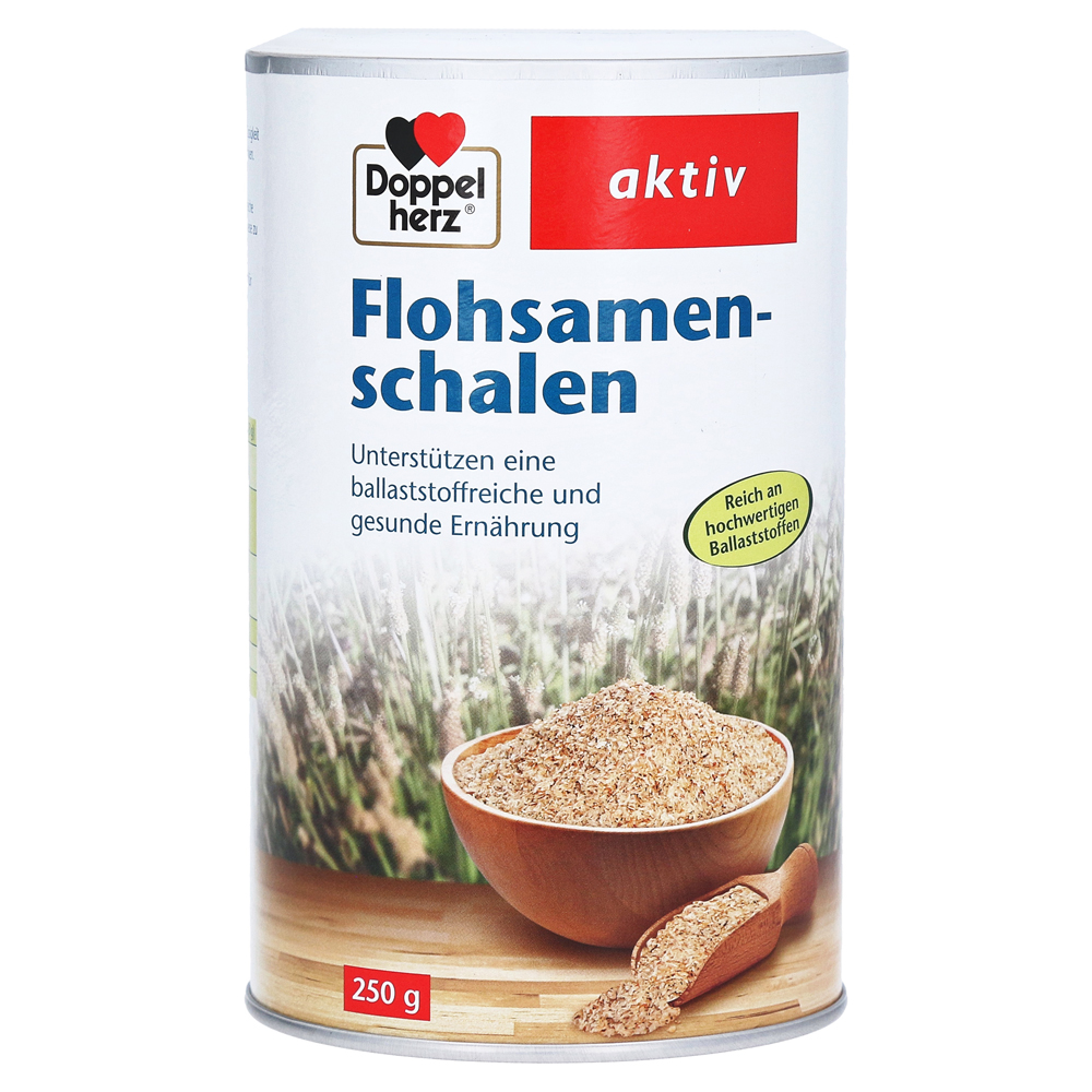 DOPPELHERZ Flohsamenschalen Pulver