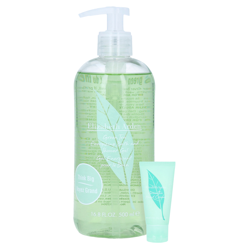 Elizabeth Arden GREEN TEA Energizing Bath & Shower Gel + gratis Elizabeth Arden GREEN TEA Handcreme 30 ml