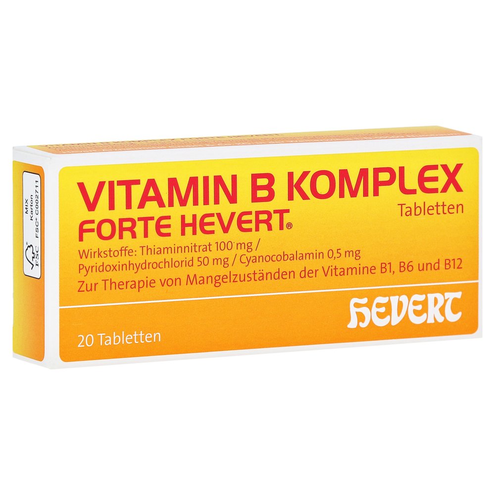 Vitamin B-Komplex forte Hevert