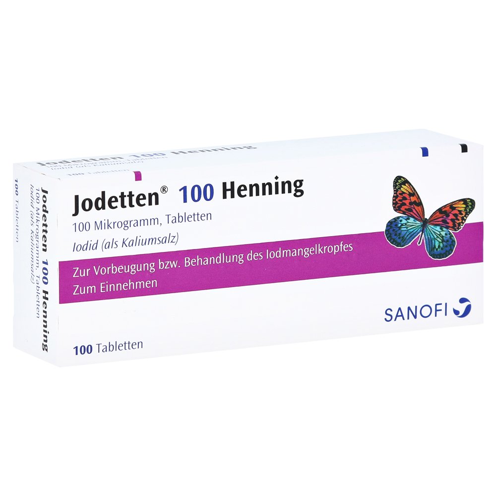 Jodetten 100 Henning 100 Mikrogramm