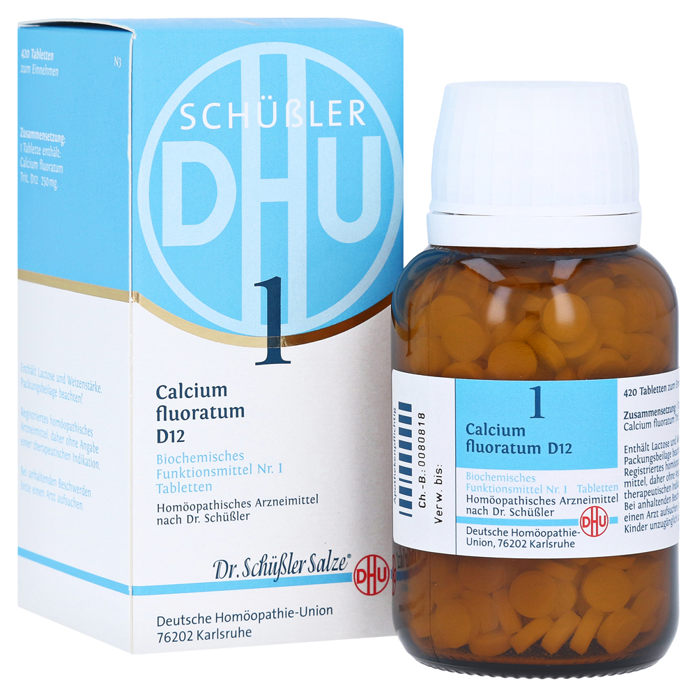BIOCHEMIE DHU 1 Calcium fluoratum D 12 Tabletten