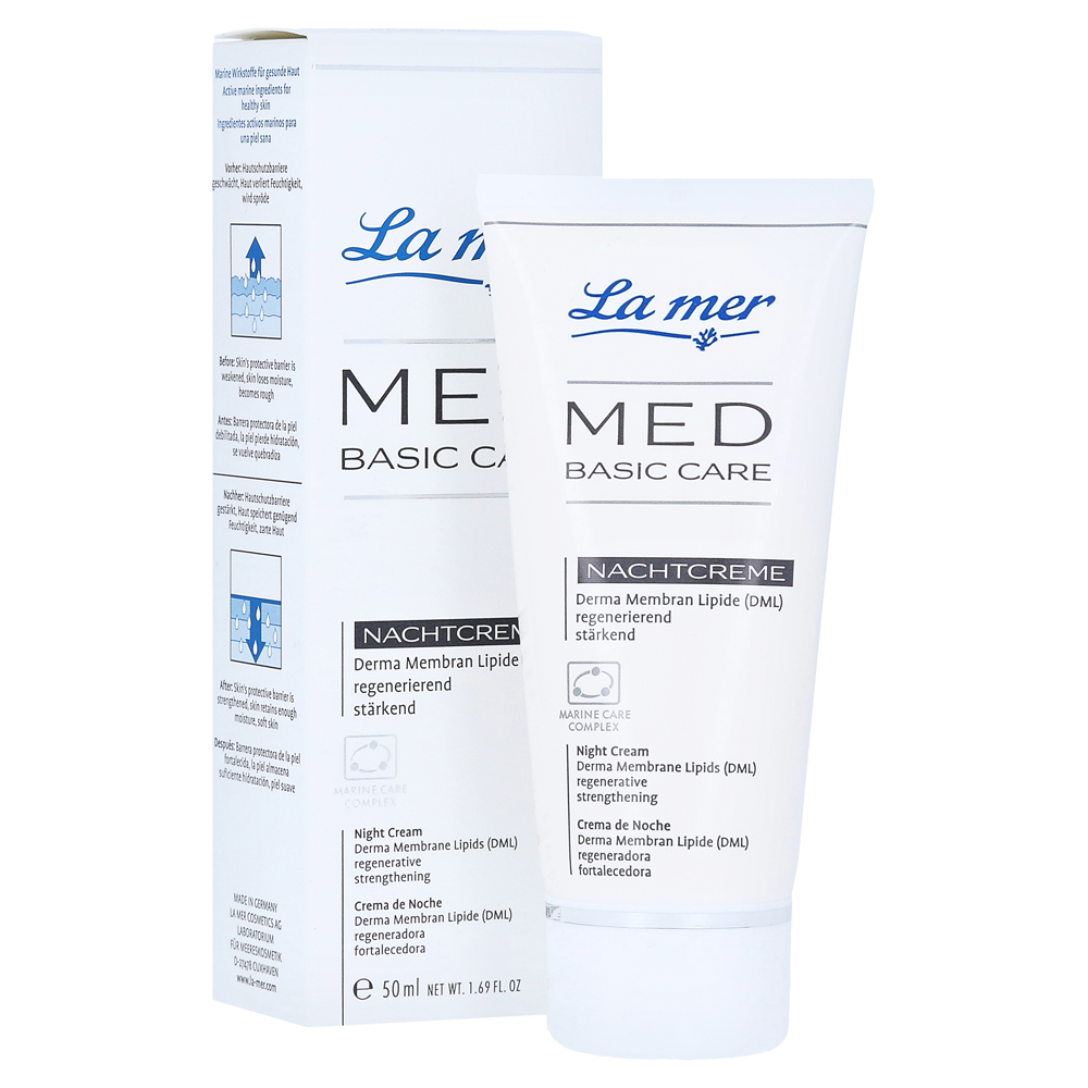 LA MER MED Basic Care Nachtcreme o.Parfum