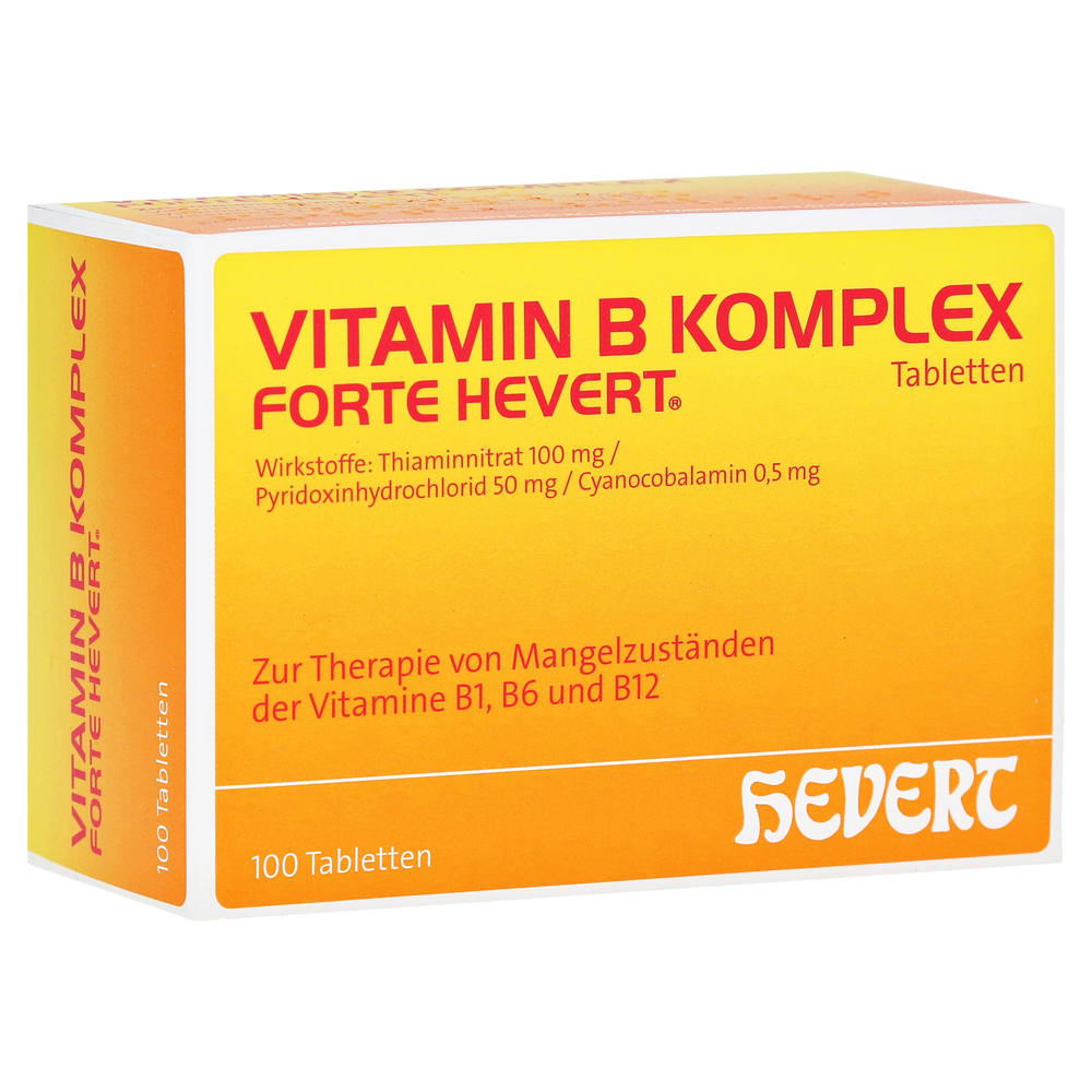 Vitamin B Komplex forte Hevert Tabletten