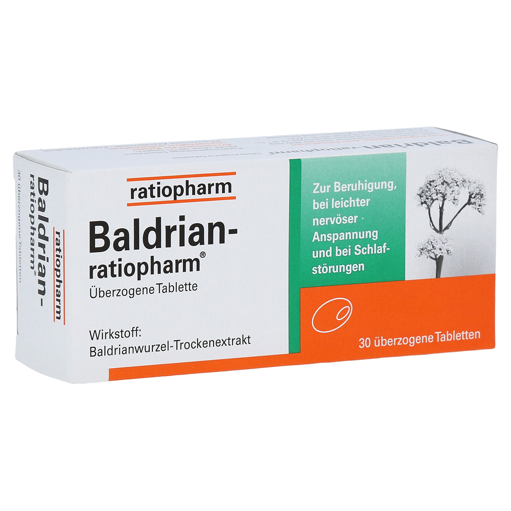 BALDRIAN-RATIOPHARM überzogene Tabletten
