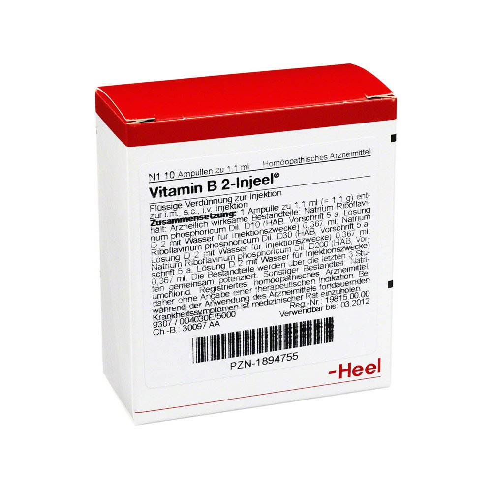 VITAMIN B2 INJEEL Ampullen