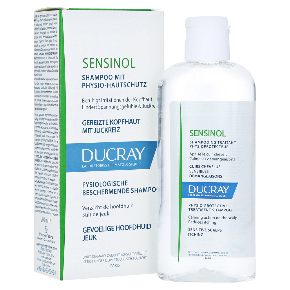Ducray Sensinol Shampoo irritierte gereizte Kopfhaut