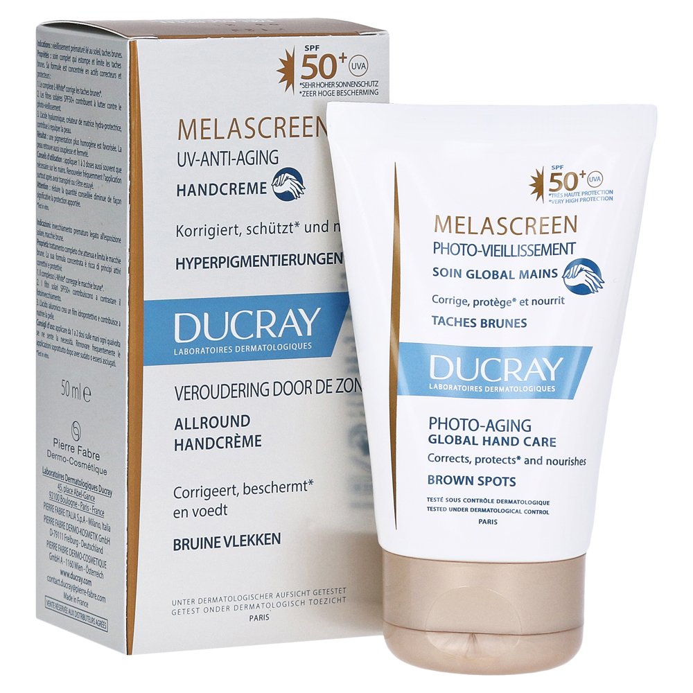 DUCRAY MELASCREEN Photoaging Handcreme LSF 50+