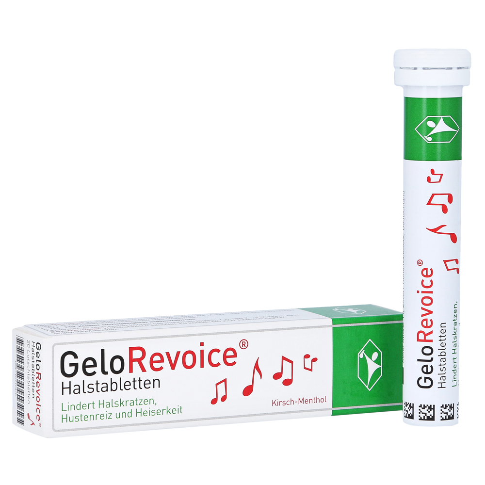 GeloRevoice Halstabletten Kirsch-Menthol