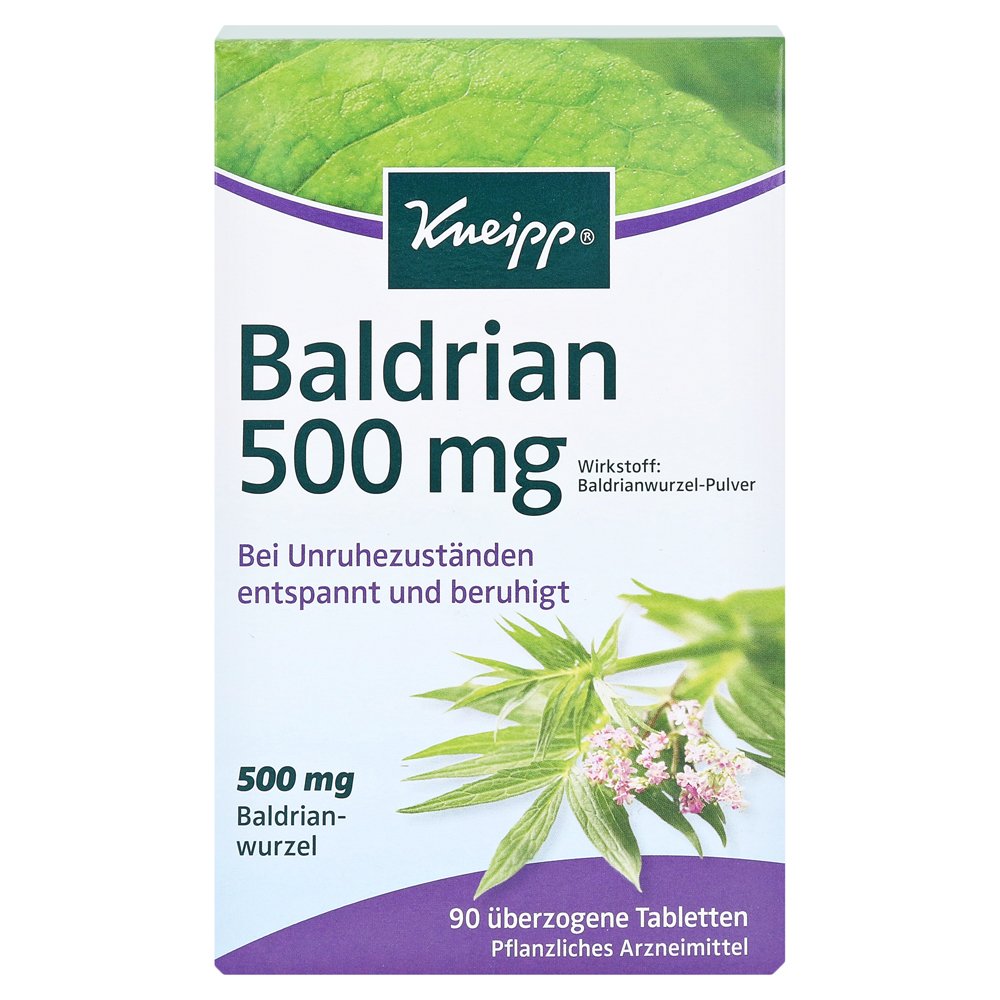 Купить Kneipp Baldrian 500mg - из Германии